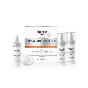 Hyaluron-Filler Vitamin C Booster, 3 x 8 ml. - Eucerin